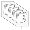 Disc Brake Pad Set Rear - Mercedes-Benz (004-420-92-20-41)