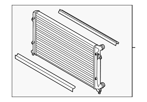 Radiator - Volkswagen (5N0-121-253-P)