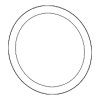 Fuel Injection Throttle Body Mounting Gasket - BMW (13-54-8-632-344)