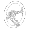 Steering Wheel - BMW (32-30-7-846-034)