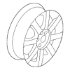 Wheel, Alloy - Volkswagen (1K0-601-025-N-8Z8)