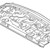 2014-2021 BMW Pkg Tray Panel - BMW (41-00-7-299-624)