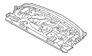 2014-2021 BMW Pkg Tray Panel - BMW (41-00-7-299-624)