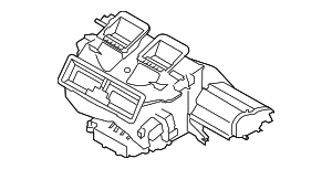 AC & Heater Case - BMW (64-11-9-149-309) AC & Heater Case - BMW (64-11-9-149-309)