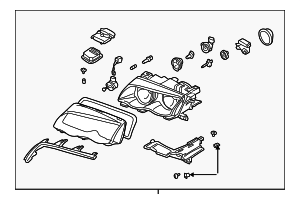 Headlamp Assembly - BMW (63-12-8-377-277)