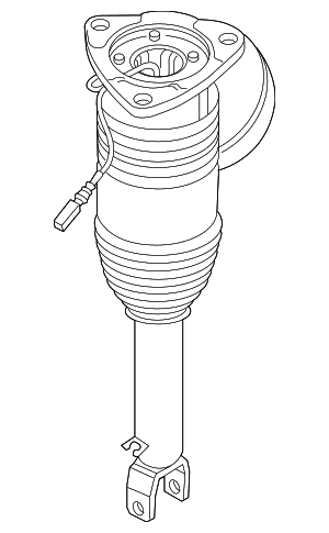 Suspension Shock Absorber - Volkswagen (3D0-616-002-J)