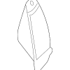 Seat Belt Guide - BMW (52-10-7-053-931)