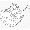 Fog Lamp Assembly - BMW (63-17-7-311-350)
