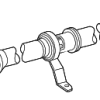 Drive Shaft Assembly - Audi (8W0-521-101-A)