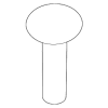 Trim Plate Screw - Audi (N-105-150-02)