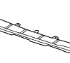 Spoiler - Audi (80A-807-531-C-IX3)