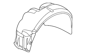 Fender Liner - BMW (51-71-7-136-680)