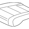 Seat Cover - Volkswagen (3G8-881-405-BB-KCY)