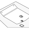 Floor Cover - Audi (8F0-863-463-B-CA9)