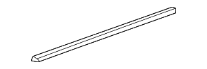Belt Molding - Volkswagen (5C6-837-476-C-3Q7) Belt Molding - Volkswagen (5C6-837-476-C-3Q7)