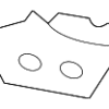 Center Floor Pan Bracket - BMW (41-11-7-174-451)