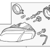 Headlamp Assembly - Audi (8E0-941-030-BA)