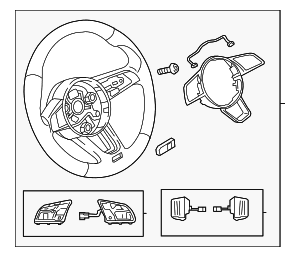 Steering Wheel - Audi (8W0-419-091-EE-NOQ)