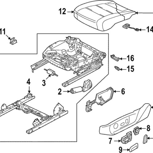 Seat Cover - Volkswagen (5H0-881-405-AA-CIS)