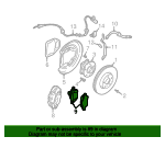 a30d9c46d105e58998e59f0d539ced24 Brake Pads Rear - Volvo (32373167)