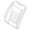 Seat Back Cover - BMW (52-10-7-319-201)