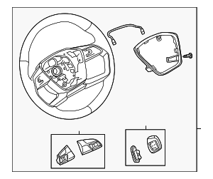 Steering Wheel - Audi (4N0-419-091-AF-JQR) Steering Wheel - Audi (4N0-419-091-AF-JQR)