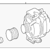 Alternator - Mercedes-Benz (000-906-21-00-80)