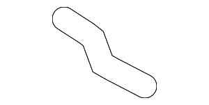 Rear Hose - Volkswagen (1K0-121-073-AE)