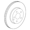 Disc Brake Rotor - Mercedes-Benz (167-421-63-00)