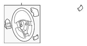 Steering Wheel - Volkswagen (1Q0-419-091-AQ-E74)