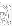 Steering Wheel - Volkswagen (1Q0-419-091-AP-E74)