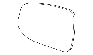 Mirror Glass - Volvo (31462664)