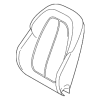 Seat Back Cover - BMW (52-10-7-374-634)