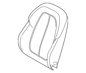 Seat Back Cover - BMW (52-10-7-374-634)
