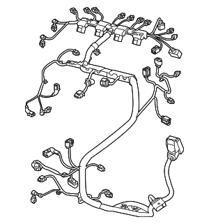 Engine Wiring Harness - Audi (07K-971-072-AJ)