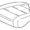 Seat Cover - Volkswagen (561-881-405-H-UFG)