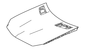Hood - Mercedes-Benz (172-880-00-57)