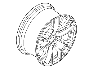 Wheel, Alloy - BMW (36-11-8-090-717) Wheel, Alloy - BMW (36-11-8-090-717)