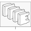 Disc Brake Pad Set Rear - Mercedes-Benz (004-420-93-20-41)