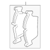 Brake Pads Front - BMW (34-11-6-797-860)