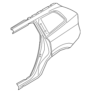 Quarter Panel - Volvo (31484168)
