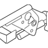 Parking Brake Handle Assembly - BMW (34-40-6-876-774)