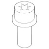 Side Brace Bolt - BMW (07-11-9-904-589)