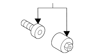 Wheel Bolt - Audi (4F0-698-139-C-819)