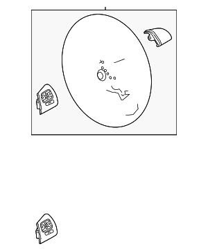 Steering Wheel - Volkswagen (561-419-091-81U)