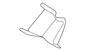 Lower Dash Panel Bracket - BMW (41-12-7-157-725) Lower Dash Panel Bracket - BMW (41-12-7-157-725)