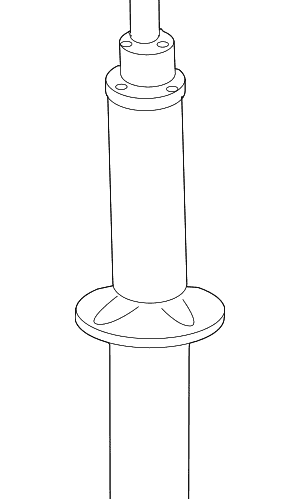 Suspension Shock Absorber - Volkswagen (7L6-513-029-N)