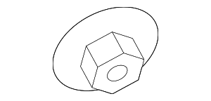 Shield Nut - Audi (N-910-685-01) Shield Nut - Audi (N-910-685-01)