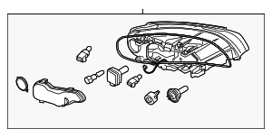 Headlamp Assembly - Volvo (31386653)