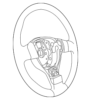 Steering Wheel - Volkswagen (5C0-419-091-DE-GRU)